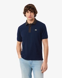 Classic Fit-Polohemd L.12.12 mit kontrastierendem Kragen