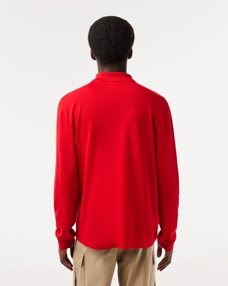 Classic Fit-Polohemd L.12.12 mit langen Ärmeln