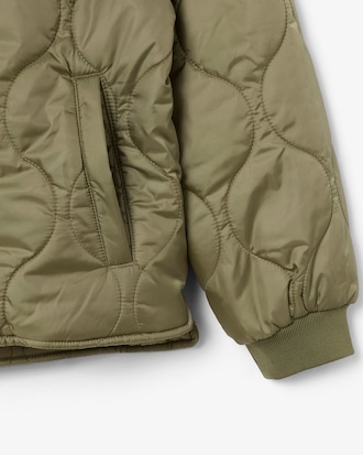 Gesteppter Unisex-Parka mit Kapuze