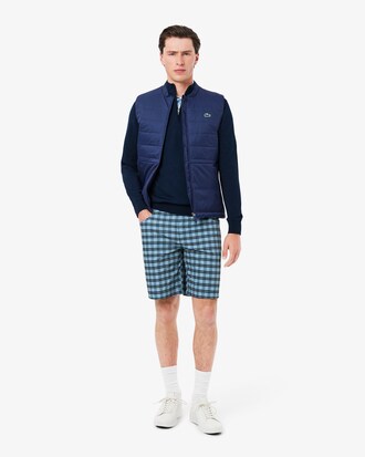 Temperaturregulierender Golf-Pullover mit Viertel-Reißverschluss