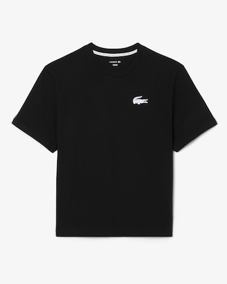 Loungewear-T-Shirt aus Baumwolljersey