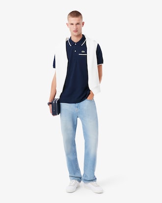 Classic Fit-Polohemd L.12.12 mit Akzent-Tasche