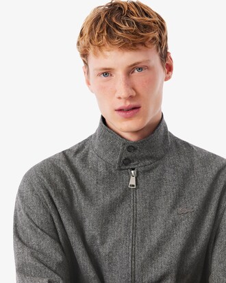 Harrington-Jacke aus Wolle
