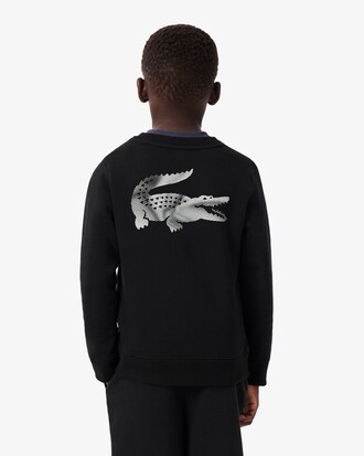 Sportliches Sweatshirt aus Fleece mit Print