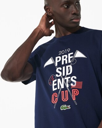 Herren Presidents Cup Golf-T-Shirt mit Aufdruck