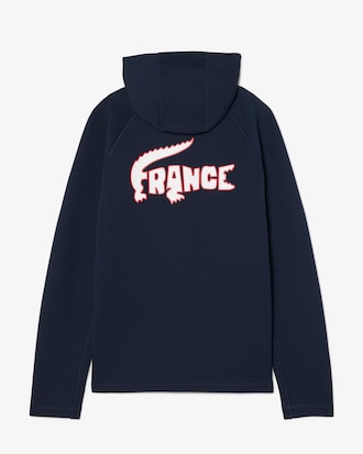 Sweatshirt mit Rei&szlig;verschluss des franz&ouml;sischen Tennis-Teams