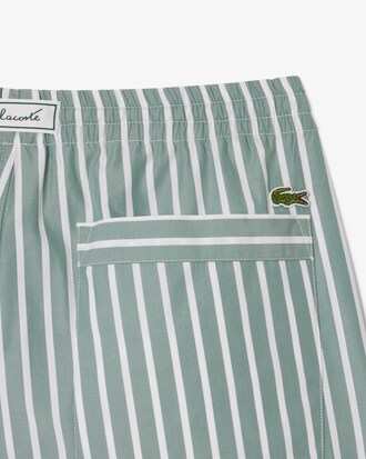 Gestreifte Relaxed Fit-Shorts