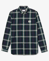 Herren Flanell-Weste mit Croc-Aufn&auml;her