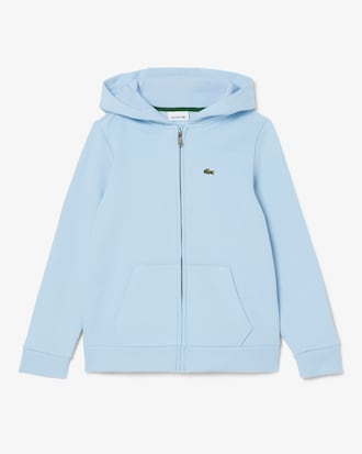 Unisex Hoodie aus Fleece mit Rei&szlig;verschluss