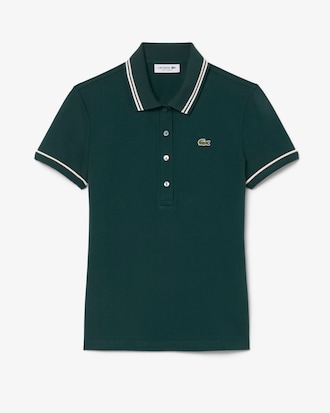 Slim Fit-Polohemd L.12.D mit Einfassung
