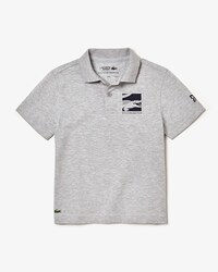 Jungen Poloshirt mit LACOSTE SPORT x Novak Djokovic Aufn&auml;her