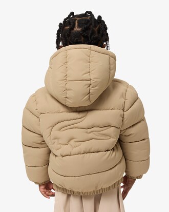 Unisex-Puffer-Jacke mit Kapuze