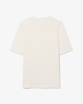 T-Shirt Runway aus Piqu&eacute;-Seide