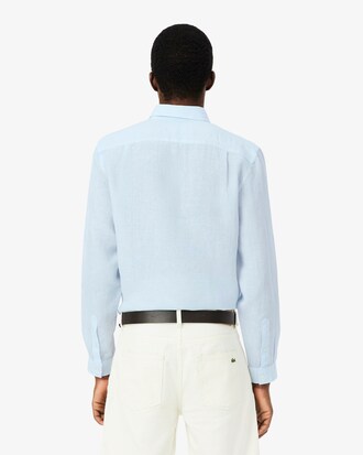 Regular Fit-Leinenhemd