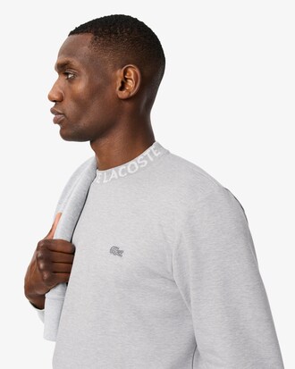 Sweatshirt aus Jersey mit Jacquard-Branding