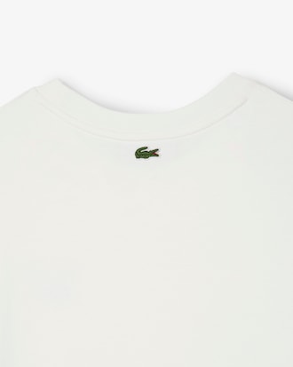 Übergroßes T-Shirt-Kleid mit Jersey-Branding