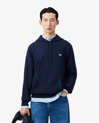 Hoodie aus Baumwollfleece