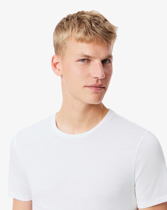 3er-Pack Loungewear-T-Shirts, Slim Fit