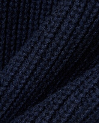 Pullover aus Wolle und Baumwolle mit Rundhalsausschnitt