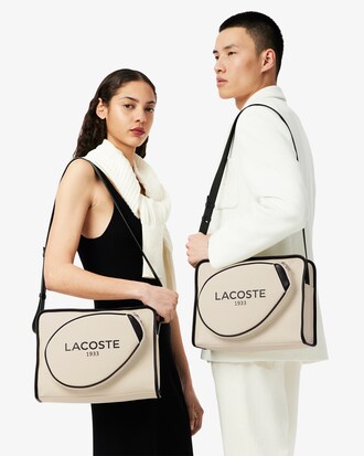 Schultertasche Heritage aus Canvas
