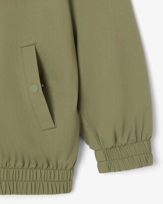 Jacke aus Taft mit Krokodil-Druck