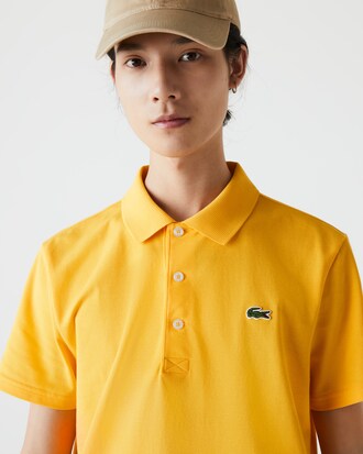 Tennis-Herren-Poloshirt aus ultraleichter Baumwolle LACOSTE SPORT