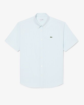 Regular Fit Short-Sleeved Oxford Shirt