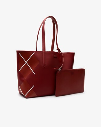 Wendbare Damen ANNA Tote Bag mit Jacquard-Muster