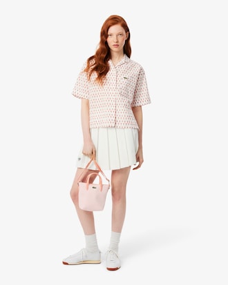Gestreifte Mini-Tote L.12.12 Concept
