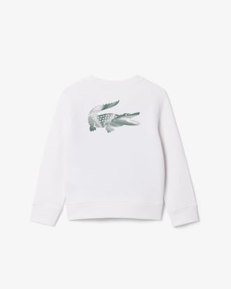 Sportliches Sweatshirt aus Fleece mit Print