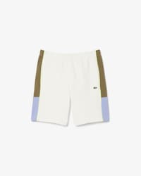 Shorts aus Fleece mit Colorblock-Design
