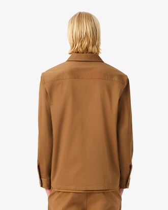 Baumwoll-Overshirt-Jacke