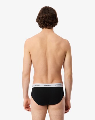 3er-Pack Slips aus Stretch-Baumwolle