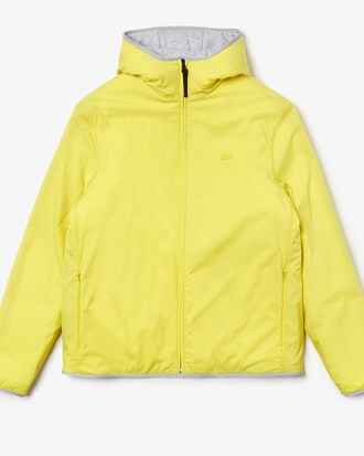 Reversible LACOSTE Herren-Jacke aus Bi-Material