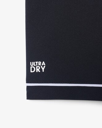 Gestreifte Sportshorts aus Frottee