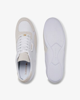 Herren-Sneakers HAPONA aus Leder und Veloursleder