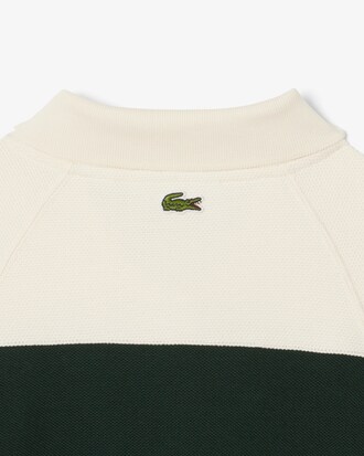 Französisches Slim Fit-Kleid aus Piqué