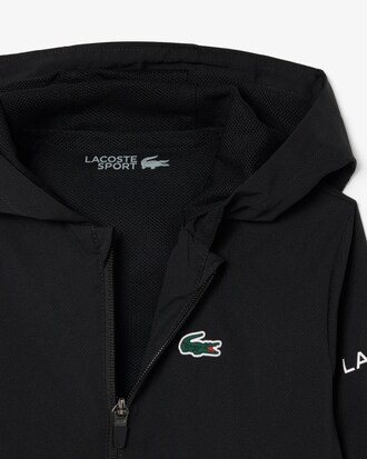 Windbreaker aus Diamant-Taft