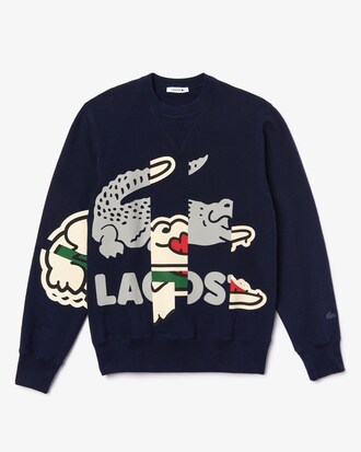 Fashion Show Unisex-Sweatshirt mit Krokodil-Aufdruck