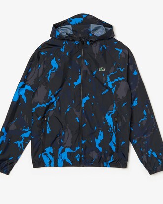 Herren-Jacke mit Camouflage-Print LACOSTE SPORT x Novak Djokovic