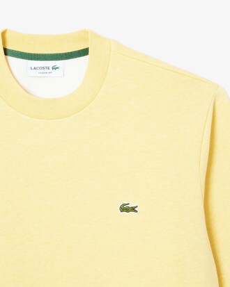 Sweatshirt aus Fleece mit Rundhalsausschnitt