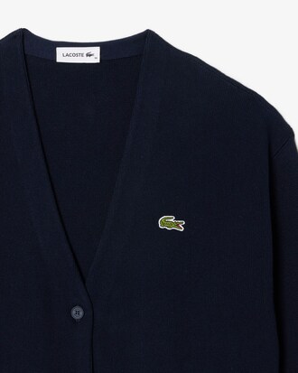 Cardigan aus Baumwolle mit V-Ausschnitt