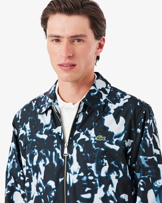 Wasserabweisende Windjacke mit Druck