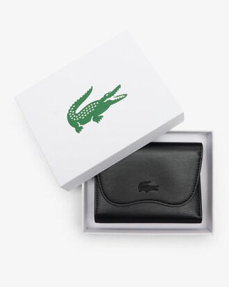 Leder-Brieftasche Lora mit Reißverschluss