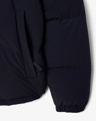 Wasserabweisende Daunenjacke mit Kapuze