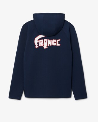 Sweatshirt mit Rei&szlig;verschluss des franz&ouml;sischen Tennis-Teams