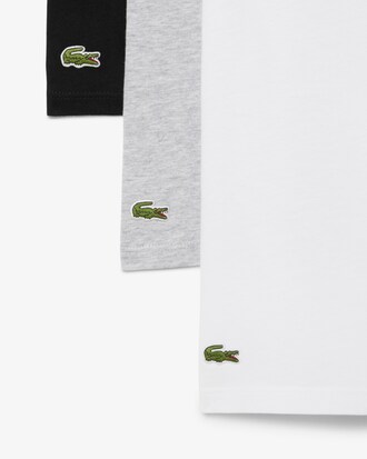3er-Pack Loungewear-T-Shirts, Slim Fit