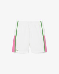 Leichte Tennisshorts mit Colorblock-Streifen