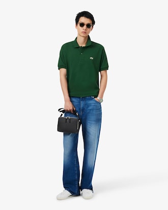 Kleine Reporter-Tasche Chantaco aus Leder