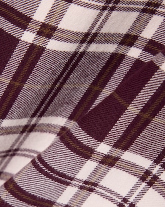 Regular Fit-Hemd aus kariertem Flanell